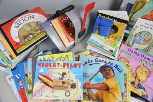 pile of children's books